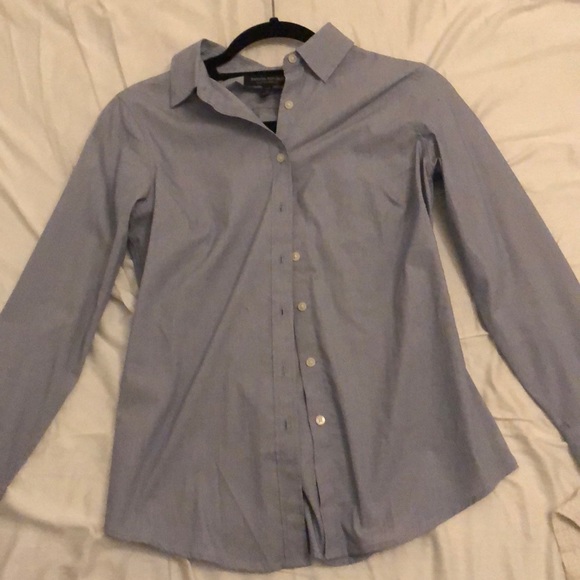 Banana Republic Chambray Riley Fit Dress Shirt - Picture 1 of 4